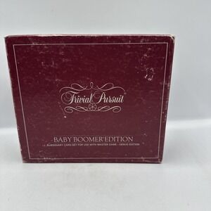 Trivial Pursuit Baby Boomer Edition 1983 1000 Cards Vintage